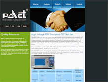 Tablet Screenshot of oiltestset.com